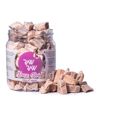 RAW RAW mrazem sušené Králičí maso 70g