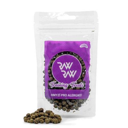 RAW RAW Training Treats Hmyzí pro alergiky 60g