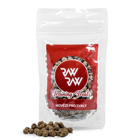 RAW RAW Training Treats Hovězí pro svaly 60g