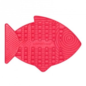 LickiMat Casper lízací podložka růžová 22 cm