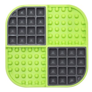 LickiMat Slomo lízací podložka zelená 20 x 20 cm