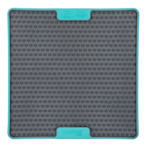 LickiMat Soother TUFF lízací podložka tyrkysová 20 x 20 cm
