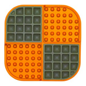 LickiMat Slomo lízací podložka oranžová