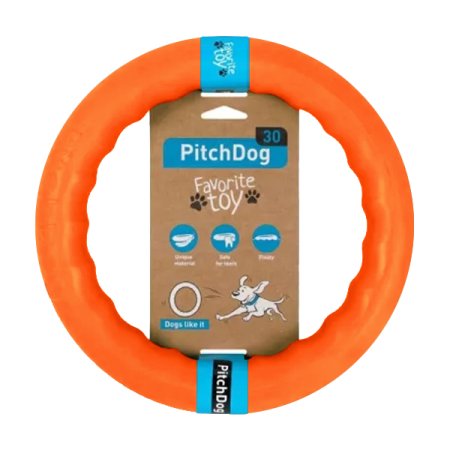 PitchDog tréninkový Kruh pro psy oranžový Medium