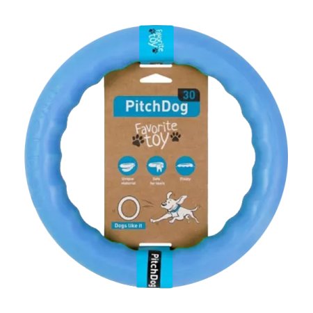 PitchDog tréninkový Kruh pro psy modrý Medium