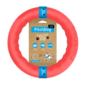 PitchDog tréninkový Kruh pro psy růžový Medium