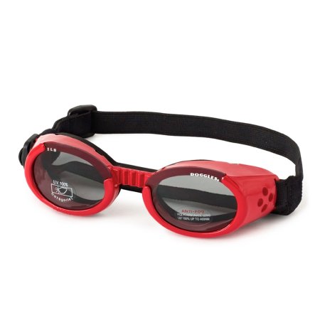 Doggles ILS - Sluneční a ochranné brýle pro psy Red L