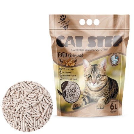 Cat Step Tofu Original 2,7 kg 6 l