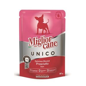 Mig.Unico MINI kapsička šunka 80g - pes