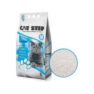 Cat Step Compact White Original 5 l