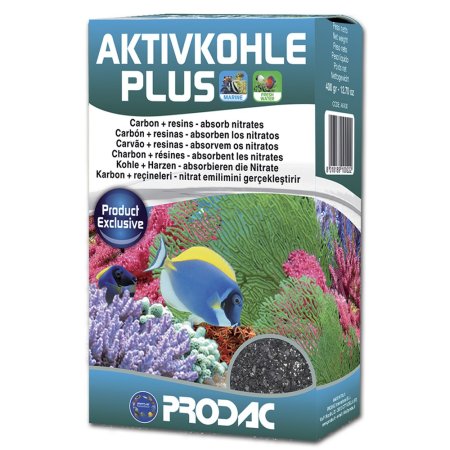 Prodac Aktivkohle plus, 400g