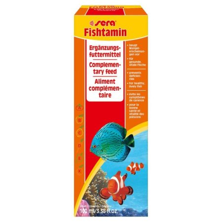 sera fishtamin 100 ml (EXPIRACE 10/2023)