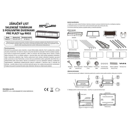 ReptiZoo Terárium RK0232 153 x 61 x 61cm