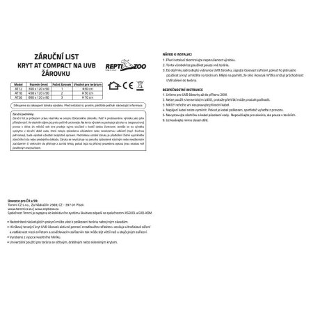 ReptiZoo Osvětlovací kryt AT18 Compact 45,8cm