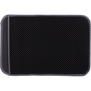 Flamingo Matz Podložka před kočičí toaletu Šedá/černá 61x41cm