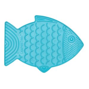 LickiMat Felix lízací podložka tyrkysová 22 cm