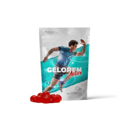 Contipro Geloren Active pomeranč kloubní výživa 400 g / 90 želé