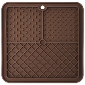 Podložka EPIC PET Lick & Snack lízací čtverec hnědý