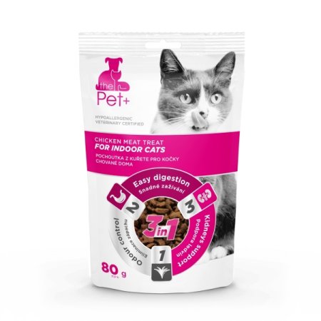 the Pet+ cat Indoor treat 80 g (EXPIRACE 02/2024)