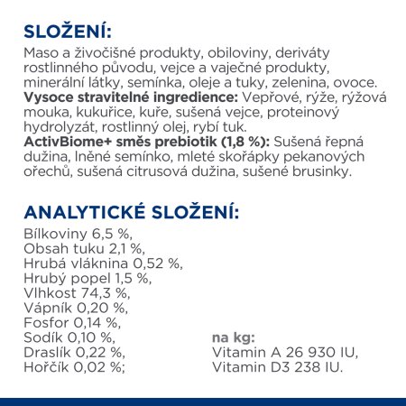 Hill’s Prescription Diet i/d Low Fat Péče o zažívání konzerva pro psy 360 g