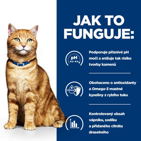 Hill’s Prescription Diet c/d Multicare Péče o močový systém pro kočky 3 kg