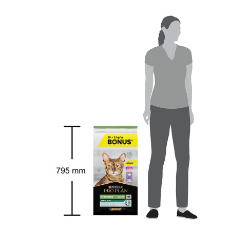 Pro Plan Cat Sterilised krůta 10 + 2 kg