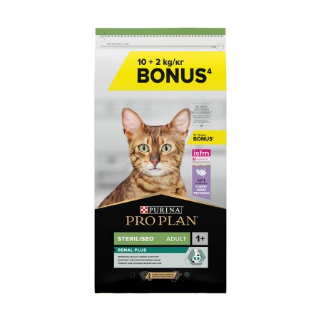 Pro Plan Cat Sterilised krůta 10 + 2 kg
