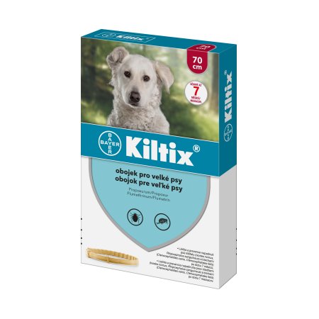 Kiltix Antiparazitní obojek 70cm (EXPIRACE 11/2023)