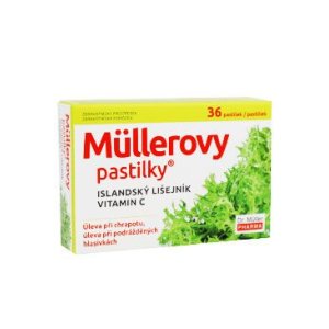 Dr.Muller Pastilky s Islandským lišejníkem 36ks