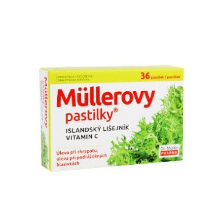 Dr.Muller Pastilky s Islandským lišejníkem 36ks