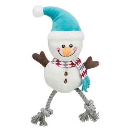 Trixie Vánoční hračka Xmas SNOWMAN plyš/bavlna 41cm