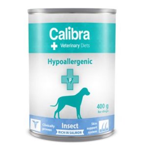 Calibra VD Dog konz. Hypoallergen. Insect&Salmon 400g
