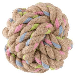 Hračky pro psy, Beco Hemp Rope - Chunky Ball-L