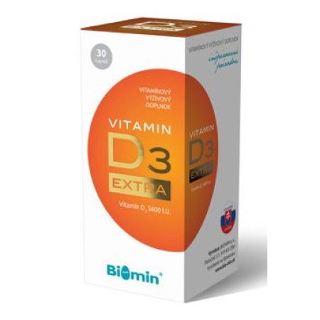 Vitamin D3 EXTRA Biomin 30tob