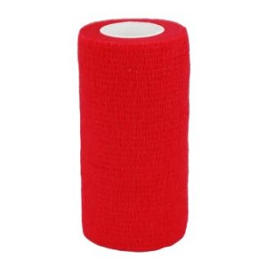 Obinadlo elast. CVET samoad.10cmx4,5m červené 1ks