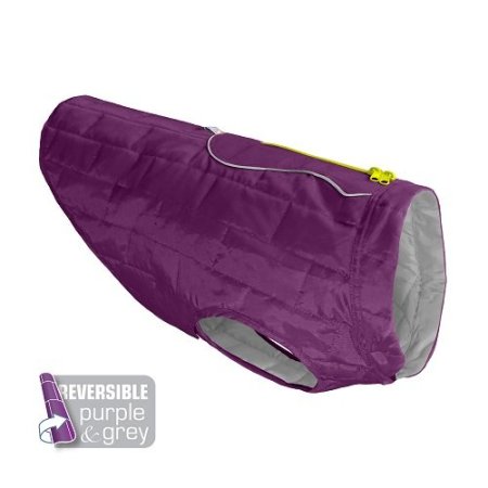 Kurgo Loft Nepromokavá bunda pro psy Deep Violet/Grey XS