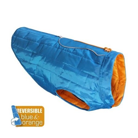 Kurgo Loft Nepromokavá bunda pro psy Blue/Orange XS