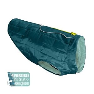Kurgo Loft Nepromokavá bunda pro psy Ink Blue/Seaglass M