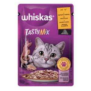 Whiskas kapsička Tasty Mix jehně ve štávě 85 g