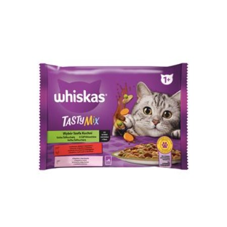 Whiskas kaps. Tasty Mix Chef"s Choice š. 4x85g