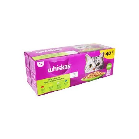 Whiskas kapsička Mixovaný výběr v želé 40 x 85 g