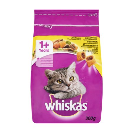 Whiskas granule s kuřecím 300 g