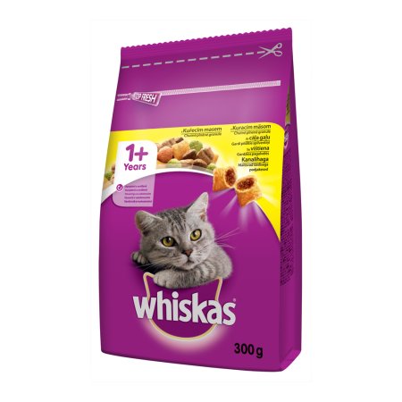 Whiskas granule s kuřecím 300 g