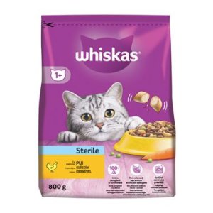 Whiskas granule Sterile s kuřecím 800 g