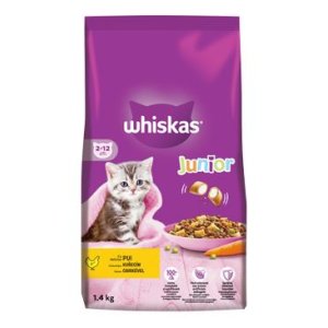 Whiskas granule Junior s kuřecím 1,4 kg