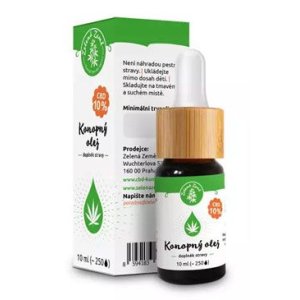 CBD Konopný olej 10% 10 ml