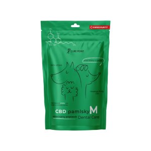 Cure Point CBD Dental Care M Pamlsky pro psy 100g
