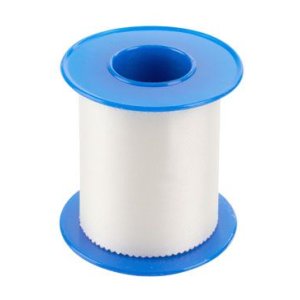 Náplast Kruuse silk v cívce 5cm/5m 1ks