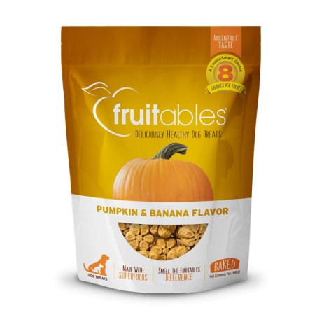 Fruitables Baked Odměny pro psy dýně a banán 198g