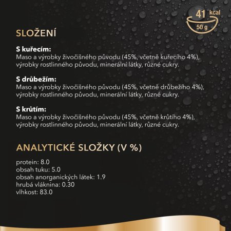 Sheba kapsička Fresh&Fine drůbeží výběr 50x50 g